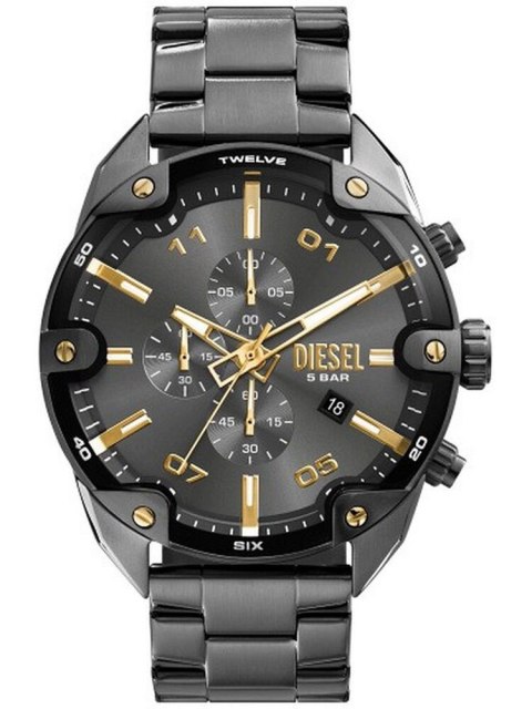 ZEGAREK MĘSKI DIESEL Spiked Chronograph DZ4669 + BOX ZEGAREK MĘSKI DIESEL Spiked Chronograph DZ4669 + BOX