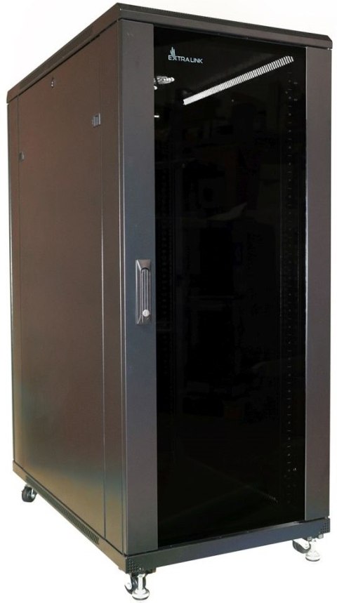 EXTRALINK 27U 600X1000 STANDING RACKMOUNT CABINET BLACK EXTRALINK 27U 600X1000 STANDING RACKMOUNT CABINET BLACK