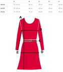 Elegancka bluzka oversize z delikatnie bufiastymi rękawami MARCELINA (Beżowy)