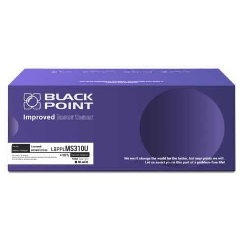 Toner BLACK POINT LBPPLMS310U Lexmark 50F2H00/51F2H00 Toner BLACK POINT LBPPLMS310U Lexmark 50F2H00/51F2H00