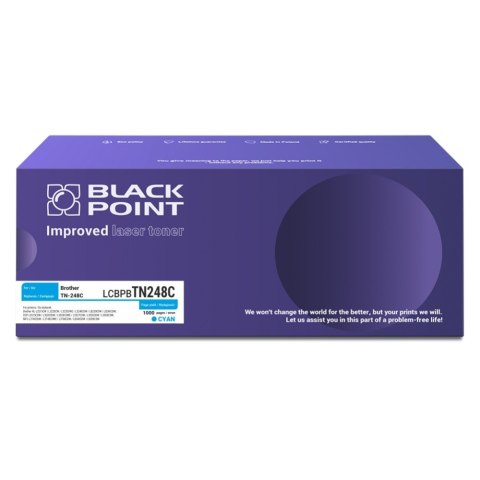 Toner BLACK POINT LCBPBTN248C Brother TN-248C Toner BLACK POINT LCBPBTN248C Brother TN-248C
