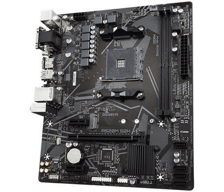 Płyta główna GIGABYTE A520M S2H (Socket AM4 /micro ATX) Płyta główna GIGABYTE A520M S2H (Socket AM4 /micro ATX)