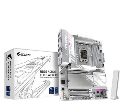 Płyta główna GIGABYTE B860 A ELITE WF7 ICE (LGA1851 /ATX) Płyta główna GIGABYTE B860 A ELITE WF7 ICE (LGA1851 /ATX)