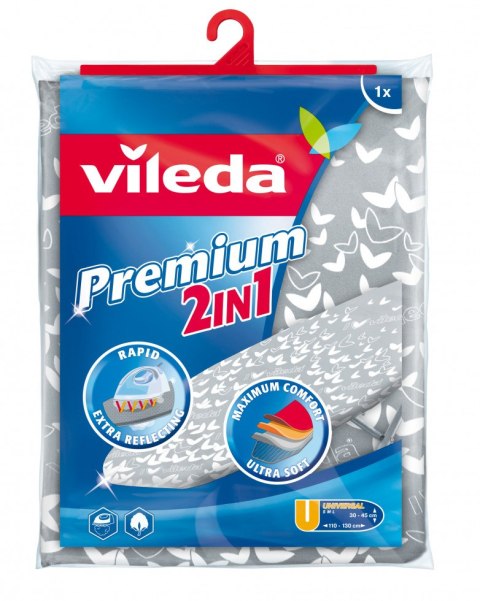 Pokrowiec na deskę do prasowania VILEDA Premium 2w1 Pokrowiec na deskę do prasowania VILEDA Premium 2w1