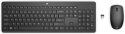 Zestaw klawiatura i mysz HP HP 230 Wireless Combo czarne 18H24AA Zestaw klawiatura i mysz HP HP 230 Wireless Combo czarne 18H24AA