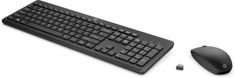 Zestaw klawiatura i mysz HP HP 230 Wireless Combo czarne 18H24AA Zestaw klawiatura i mysz HP HP 230 Wireless Combo czarne 18H24AA