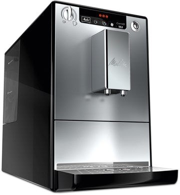 Ekspres ciśneniowy MELITTA Caffeo Solo Czarno-srebrny Ekspres ciśneniowy MELITTA Caffeo Solo Czarno-srebrny