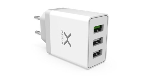 Ładowarka KRUX KRX0065(3x USB\2400mA\5V) Ładowarka KRUX KRX0065(3x USB\2400mA\5V)