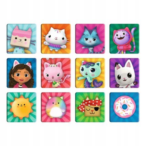 Puzzle 2w1+ Memos Koci Domek Gabi 3+ Gabi z Kocim Przyjacielem Trefl 93382 Puzzle 2w1+ Memos Koci Domek Gabi 3+ Gabi z Kocim Przyjacielem Trefl 93382