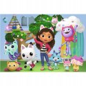 Puzzle Koci Domek Gabi 100 elementów Trefl 16464 Puzzle Koci Domek Gabi 100 elementów Trefl 16464