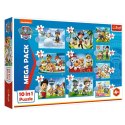 Puzzle Psi Patrol Trefl 10w1 Niezawodna drużyna Psiego Patrolu 96001 Puzzle Psi Patrol Trefl 10w1 Niezawodna drużyna Psiego Patrolu 96001