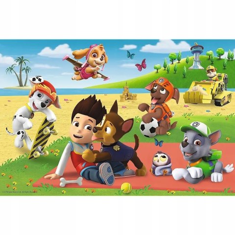 Puzzle TREFL Maxi 24 elementów Psi Patrol Zabawa na kocu 14346 Puzzle TREFL Maxi 24 elementów Psi Patrol Zabawa na kocu 14346