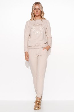 Spodnie Komplet Model M738 Light Beige - Makadamia - 40/42