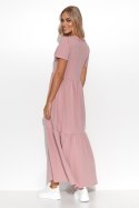 Sukienka Model M549 Dirty Pink - Makadamia - 40 Sukienka Model M549 Dirty Pink - Makadamia - 40