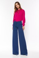 Kobaltowe spodnie palazzo SD65 Cobalt - Nife - 38 Kobaltowe spodnie palazzo SD65 Cobalt - Nife - 38