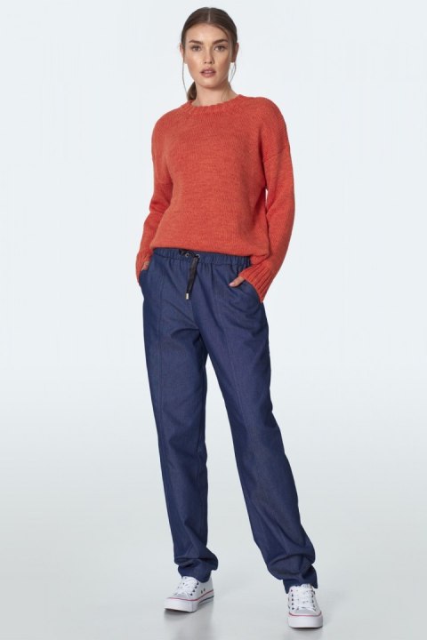 Spodnie jeansowe ze ściągaczami SD50 Jeans - Nife - 40 Spodnie jeansowe ze ściągaczami SD50 Jeans - Nife - 40