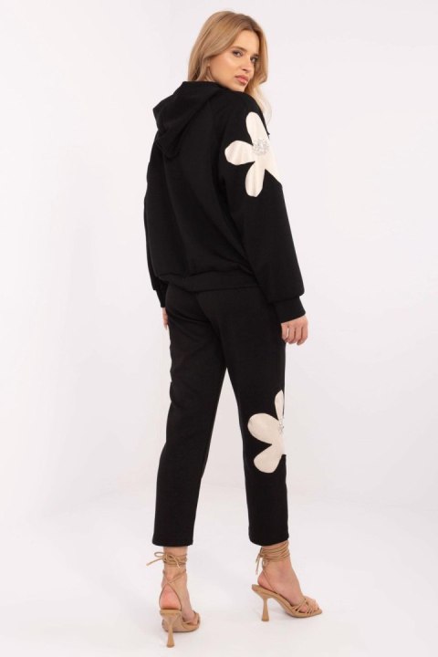 Spodnie Komplet Model MI-KMPL-M6124.61P Black - Italy Moda - uniwersalny Spodnie Komplet Model MI-KMPL-M6124.61P Black - Italy Moda - uniwersalny