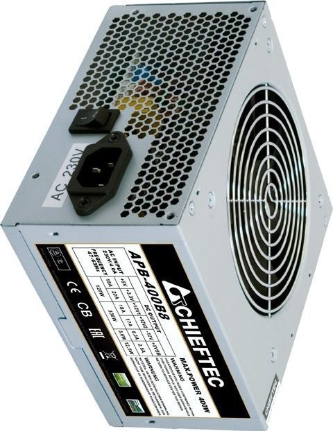 Zasilacz PC CHIEFTEC 400W APB-400B8 Zasilacz PC CHIEFTEC 400W APB-400B8