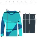 Komplet bawełniany t-shirt koszulka + krótkie legginsy SPIREL (Pomarańczowy)