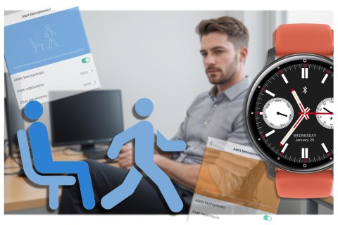 SMARTWATCH UNISEX GRAVITY GT1-3 PRO - ROZMOWY BLUETOOTH, DODATKOWY PASEK (sg027c) SMARTWATCH UNISEX GRAVITY GT1-3 PRO - ROZMOWY BLUETOOTH, DODATKOWY PASEK (sg027c)