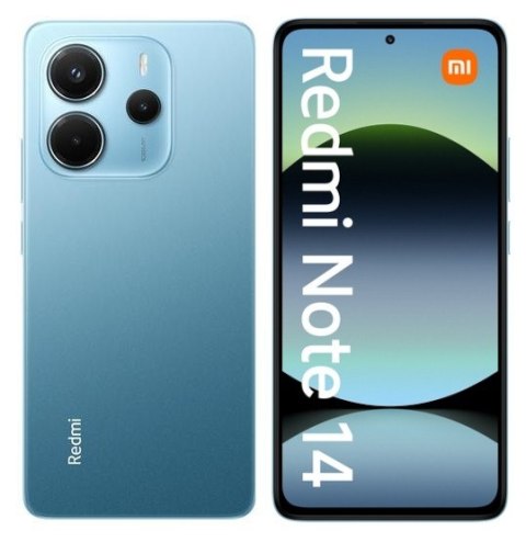Smartphone XIAOMI Redmi Note 14 6/128 GB Ocean Blue (Niebieski) 128 GB Niebieski 61653 Smartphone XIAOMI Redmi Note 14 6/128 GB Ocean Blue (Niebieski) 128 GB Niebieski 61653