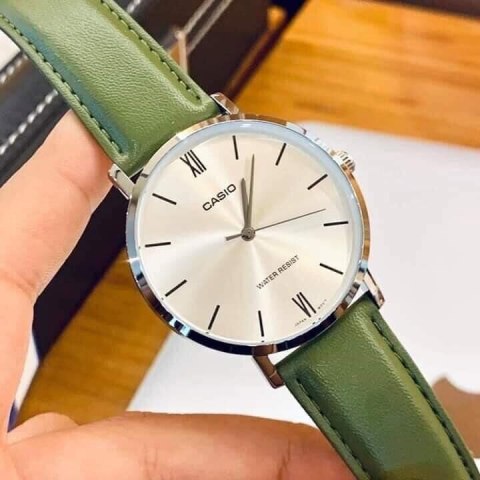 ZEGAREK MĘSKI CASIO MTP-VT01L-3B + BOX ZEGAREK MĘSKI CASIO MTP-VT01L-3B + BOX