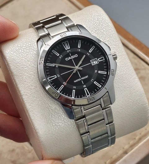 Zegarek Męski Casio MTP-V004D-1CUDF (zd251e) + BOX Zegarek Męski Casio MTP-V004D-1CUDF (zd251e) + BOX