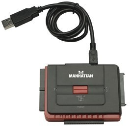 Adapter MANHATTAN USB 2.0 na SATA/IDE 179195 USB - IDE/SATA Adapter MANHATTAN USB 2.0 na SATA/IDE 179195 USB - IDE/SATA