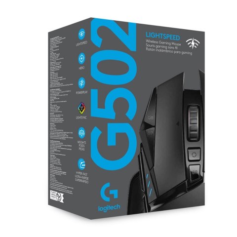 Mysz Bezprzewodowa LOGITECH G502 Lightspeed Czarny Mysz Bezprzewodowa LOGITECH G502 Lightspeed Czarny