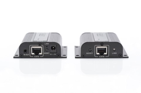 Przedłużacz DIGITUS DS-55100-1 Zestaw 2x HDMI + RJ - HDMI DS-55100-1 Przedłużacz DIGITUS DS-55100-1 Zestaw 2x HDMI + RJ - HDMI DS-55100-1