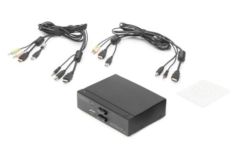 Przełącznik KVM DIGITUS DS-12870 Przełącznik KVM DIGITUS DS-12870