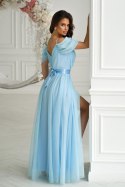 Sukienka Model 310-08 Baby Blue - Bicotone - 40 Sukienka Model 310-08 Baby Blue - Bicotone - 40