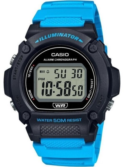 Zegarek Męski Casio W-219H-2A2VEF (zd207f) + BOX Zegarek Męski Casio W-219H-2A2VEF (zd207f) + BOX