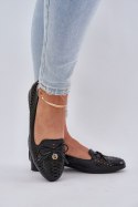 Baleriny Model Amepitrea ASA222-11 Black - Step in style - 38 Baleriny Model Amepitrea ASA222-11 Black - Step in style - 38