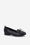 Baleriny Model Amepitrea ASA222-11 Black - Step in style - 40 Baleriny Model Amepitrea ASA222-11 Black - Step in style - 40