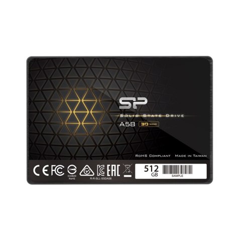 Dysk SSD SILICON POWER Ace A58 512 GB (2.5″ /512GB ) Dysk SSD SILICON POWER Ace A58 512 GB (2.5″ /512GB )