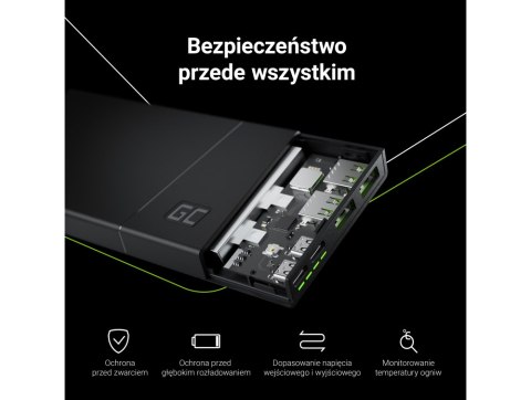 Powerbank GREEN CELL PowerPlay10S 10000 mAh PBGC02S Powerbank GREEN CELL PowerPlay10S 10000 mAh PBGC02S