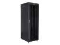 SZAFA INSTALACYJNA RACK STOJĄCA 19" 37U 600X800 CZARNA DRZWI SZKLANE LCD LANBERG (FLAT PACK) SZAFA INSTALACYJNA RACK STOJĄCA 19" 37U 600X800 CZARNA DRZWI SZKLANE LCD LANBERG (FLAT PACK)