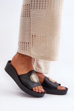 Sandał Klapki Model Zazoo 2920 Black - Step in style - 38