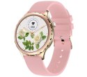 Smartwatch Damski Rubicon RNCF02-2 Złoty + Pasek Różowy Smartwatch Damski Rubicon RNCF02-2 Złoty + Pasek Różowy