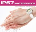Smartwatch Damski Rubicon RNCF02-2 Złoty + Pasek Różowy Smartwatch Damski Rubicon RNCF02-2 Złoty + Pasek Różowy