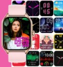 Smartwatch Damski Rubicon RNCF03-5 Różowe złoto Bransoleta + Pasek Smartwatch Damski Rubicon RNCF03-5 Różowe złoto Bransoleta + Pasek