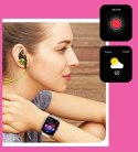Smartwatch Damski Rubicon RNCF03-5 Różowe złoto Bransoleta + Pasek Smartwatch Damski Rubicon RNCF03-5 Różowe złoto Bransoleta + Pasek