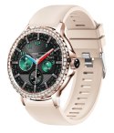 Smartwatch Damski Rubicon RNCF19-1 Różowe Złoto Bransoleta + Pasek Smartwatch Damski Rubicon RNCF19-1 Różowe Złoto Bransoleta + Pasek