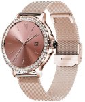 Smartwatch Damski Rubicon RNCF19-1 Różowe Złoto Bransoleta + Pasek Smartwatch Damski Rubicon RNCF19-1 Różowe Złoto Bransoleta + Pasek
