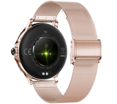 Smartwatch Damski Rubicon RNCF19-1 Różowe Złoto Bransoleta + Pasek Smartwatch Damski Rubicon RNCF19-1 Różowe Złoto Bransoleta + Pasek