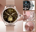 Smartwatch Damski Rubicon RNCF19-1 Różowe Złoto Bransoleta + Pasek Smartwatch Damski Rubicon RNCF19-1 Różowe Złoto Bransoleta + Pasek