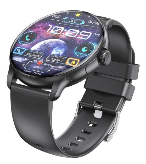 Smartwatch Damski Rubicon RNCF35 BLACK Bransoleta + Pasek Smartwatch Damski Rubicon RNCF35 BLACK Bransoleta + Pasek