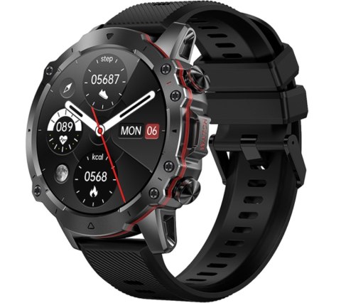 Smartwatch Męski Rubicon RNCF18-1 BLACK Bransoleta + Pasek Smartwatch Męski Rubicon RNCF18-1 BLACK Bransoleta + Pasek
