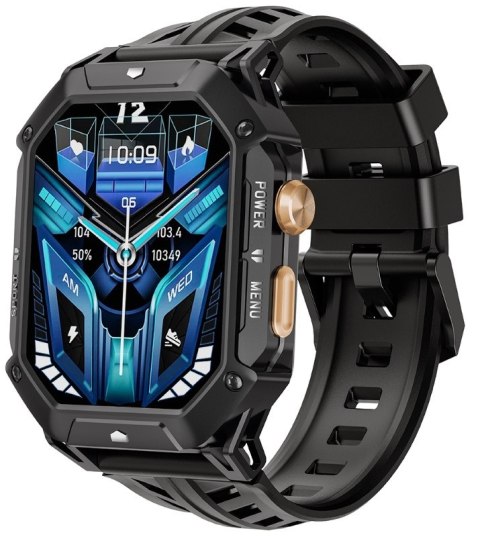 Smartwatch Męski Rubicon RNCF24-1 BLACK Smartwatch Męski Rubicon RNCF24-1 BLACK
